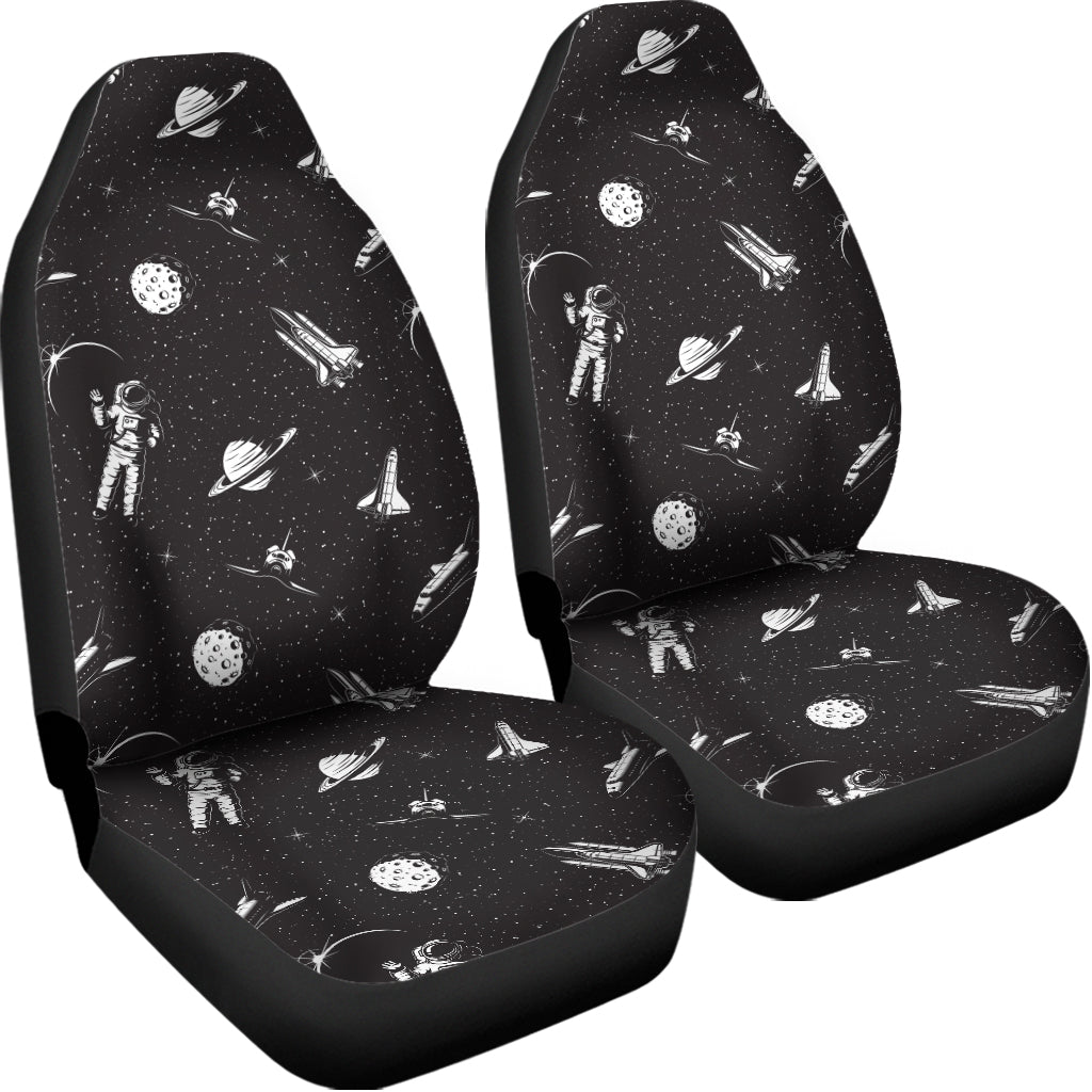 Astronaut In Space Pattern Print Universal Fit Car Seat Covers