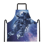 Astronaut On Space Mission Print Apron