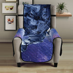 Astronaut On Space Mission Print Armchair Protector