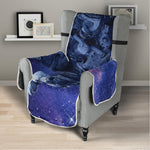 Astronaut On Space Mission Print Armchair Protector