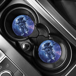 Astronaut On Space Mission Print Car Coasters