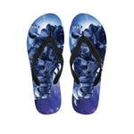 Astronaut On Space Mission Print Flip Flops