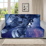 Astronaut On Space Mission Print Futon Protector