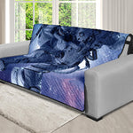 Astronaut On Space Mission Print Futon Protector