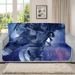 Astronaut On Space Mission Print Futon Protector