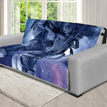 Astronaut On Space Mission Print Futon Protector