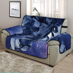 Astronaut On Space Mission Print Half Sofa Protector