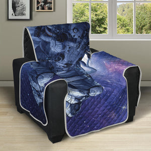 Astronaut On Space Mission Print Recliner Protector