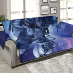 Astronaut On Space Mission Print Sofa Protector