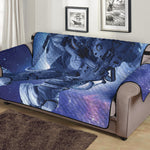 Astronaut On Space Mission Print Sofa Protector