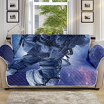 Astronaut On Space Mission Print Sofa Protector