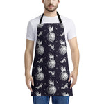 Astronaut Pug In Space Pattern Print Apron