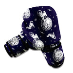 Astronaut Pug In Space Pattern Print Boxing Gloves