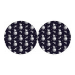 Astronaut Pug In Space Pattern Print Car Coasters