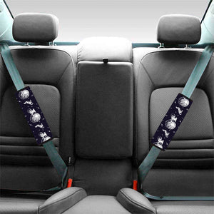 Astronaut Pug In Space Pattern Print Car Seat Belt Covers