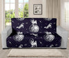 Astronaut Pug In Space Pattern Print Futon Protector