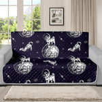 Astronaut Pug In Space Pattern Print Futon Protector