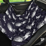 Astronaut Pug In Space Pattern Print Pet Car Back Seat Cover