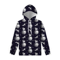 Astronaut Pug In Space Pattern Print Pullover Hoodie