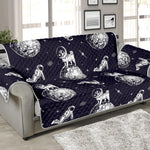 Astronaut Pug In Space Pattern Print Sofa Protector