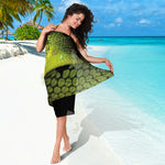 Atheris Nitschei Snake Print Beach Sarong Wrap