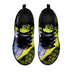 Atheris Nitschei Snake Print Black Sneakers