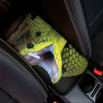 Atheris Nitschei Snake Print Car Center Console Cover