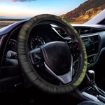 Atheris Nitschei Snake Print Car Steering Wheel Cover