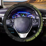 Atheris Nitschei Snake Print Car Steering Wheel Cover