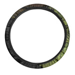 Atheris Nitschei Snake Print Car Steering Wheel Cover