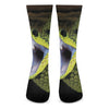 Atheris Nitschei Snake Print Crew Socks