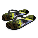 Atheris Nitschei Snake Print Flip Flops