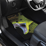Atheris Nitschei Snake Print Front Car Floor Mats