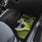 Atheris Nitschei Snake Print Front Car Floor Mats
