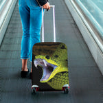 Atheris Nitschei Snake Print Luggage Cover