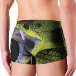 Atheris Nitschei Snake Print Men's Boxer Briefs