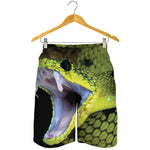 Atheris Nitschei Snake Print Men's Shorts