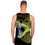 Atheris Nitschei Snake Print Men's Tank Top