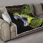 Atheris Nitschei Snake Print Quilt