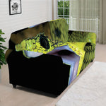 Atheris Nitschei Snake Print Sofa Cover