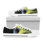 Atheris Nitschei Snake Print White Low Top Shoes