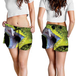 Atheris Nitschei Snake Print Women's Shorts