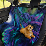Aurora Howling Wolf Spirit Print Pet Car Back Seat Cover