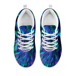 Aurora Howling Wolf Spirit Print White Sneakers