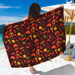 Australia Country Pattern Print Beach Sarong Wrap