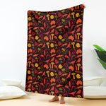 Australia Country Pattern Print Blanket