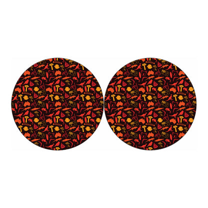 Australia Country Pattern Print Car Coasters