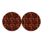 Australia Country Pattern Print Car Coasters