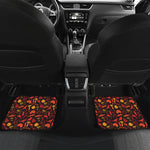Australia Country Pattern Print Front and Back Car Floor Mats