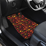 Australia Country Pattern Print Front and Back Car Floor Mats